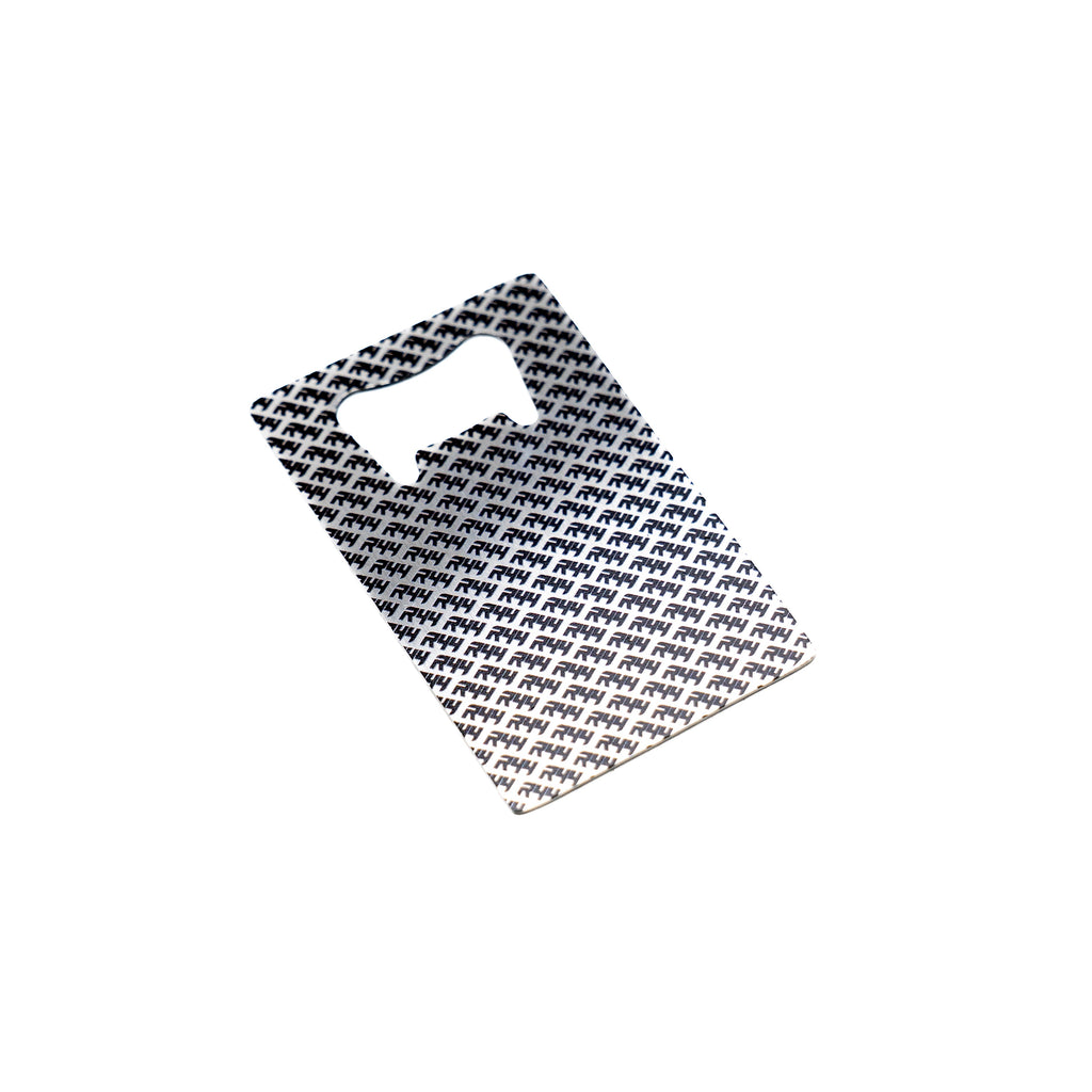 R44 Performance 'Scan. Save. Race.' Bottle Opener