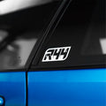 R44 Performance Square 'Drip' Sticker