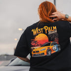 R44 Performance West Palm Beach Tee In Black