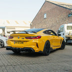 SooQoo BMW M8 F91 Rear Diffuser In Gloss Carbon Fibre