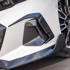 SooQoo BMW 5 Series G60 Front Bumper Insert In Gloss Carbon Fibre