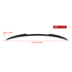 SooQoo BMW X5M F95 Trunk Spoiler In Gloss Carbon Fibre