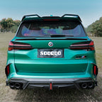 SooQoo BMW X5M F95 Trunk Spoiler In Gloss Carbon Fibre