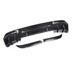 SooQoo BMW I4 G26 Rear Diffuser In Gloss Carbon Fibre