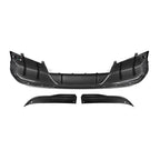SooQoo BMW I4 G26 Rear Diffuser In Gloss Carbon Fibre