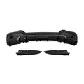 SooQoo BMW iX3 G08 Rear Diffuser In Gloss Carbon Fibre