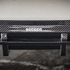 SooQoo BMW iX3 G08 Rear Diffuser In Gloss Carbon Fibre