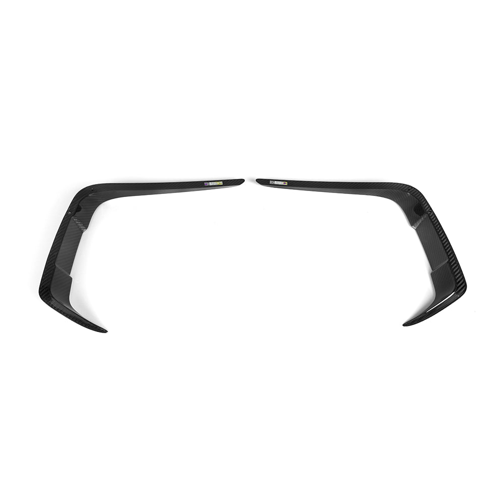 SooQoo BMW F87 M2 Competition Front Duct Trims In Gloss Carbon Fibre