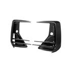 SooQoo BMW iX3 / X3 G01 / X4 G02 LCI Front Ducts In Gloss Carbon Fibre