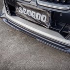 SooQoo BMW 5 Series G60 Front Lip In Gloss Carbon Fibre
