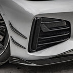 SooQoo BMW 4 Series G26 Front Lip In Gloss Carbon Fibre