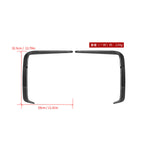 SooQoo BMW 4 Series G22 Front Bumper Inserts In Gloss Carbon Fibre