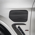 SooQoo BMW iX3 G08 Charger Cover In Gloss Carbon Fibre