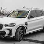 SooQoo BMW iX3 G08 Charger Cover In Gloss Carbon Fibre