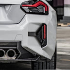 SooQoo BMW G87 M2 Rear Diffuser In Gloss Carbon Fibre