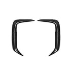 SooQoo BMW IX3 G08 Rear Bumper Inserts In Gloss Carbon Fibre