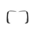 SooQoo BMW M2 F87 Rear Bumper Inserts In Gloss Carbon Fibre