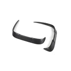 SooQoo BMW M2 F87 Rear Bumper Inserts In Gloss Carbon Fibre