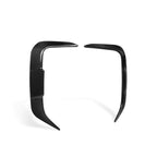 SooQoo BMW X3 G01 LCI Rear Bumper Inserts In Gloss Carbon Fibre