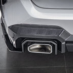 SooQoo BMW X3 G01 LCI Rear Diffuser In Gloss Carbon Fibre