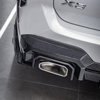 SooQoo BMW X3 G01 LCI Rear Diffuser In Gloss Carbon Fibre
