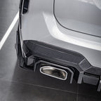 SooQoo BMW X3 G01 LCI Aggressive Rear Diffuser In Gloss Carbon Fibre