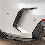 SooQoo BMW 4 Series G22 Front Bumper Insert In Gloss Carbon Fibre