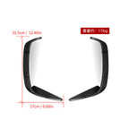 SooQoo BMW 4 Series G22 Front Bumper Insert In Gloss Carbon Fibre