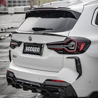 SooQoo BMW X3 G01 Top Spoiler In Gloss Carbon Fibre