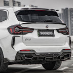 SooQoo BMW X3 G01 Top Spoiler In Gloss Carbon Fibre