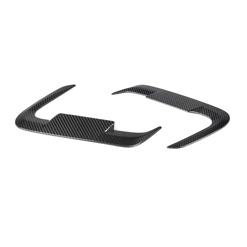 SooQoo BMW X3 G01 LCI Side Fender Trims In Gloss Carbon Fibre