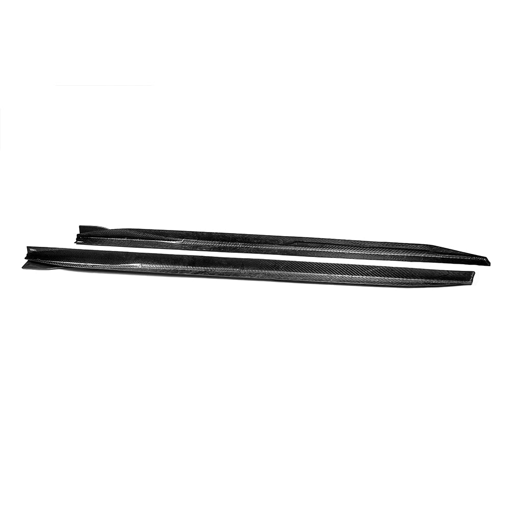 SooQoo BMW i4 G26 Side Skirt In Gloss Carbon Fibre