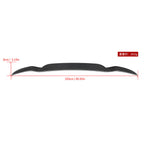 SooQoo BMW X3 G01 Top Spoiler In Gloss Carbon Fibre