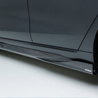 SooQoo BMW i4 G26 Side Skirt In Gloss Carbon Fibre