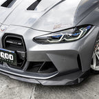 SooQoo V2 BMW G8x M3 M4 Front Lip In Gloss Carbon Fibre