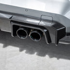 SooQoo V2 BMW M3 G80 G81 Rear Diffuser In Gloss Carbon Fibre