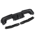 SooQoo V2 BMW M3 G80 G81 Rear Diffuser In Gloss Carbon Fibre