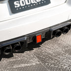 SooQoo V3 BMW M2 G87 Rear Diffuser In Gloss Carbon Fibre