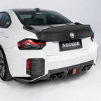 SooQoo V3 BMW M2 G87 Rear Diffuser In Gloss Carbon Fibre