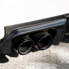 SooQoo V3 BMW M2 G87 Rear Diffuser In Gloss Carbon Fibre