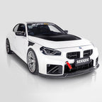 SooQoo V3 BMW M2 G87 Front Lip In Gloss Carbon Fibre