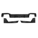 SooQoo BMW X4M F98 LCI Rear Diffuser In Gloss Carbon Fibre