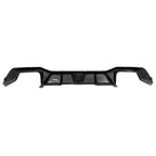 SooQoo BMW X4M F98 LCI Rear Diffuser In Gloss Carbon Fibre