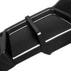 SooQoo BMW X4M F98 LCI Rear Diffuser In Gloss Carbon Fibre