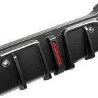 SooQoo BMW X6 G06 Rear Diffuser W/Brake Light In Gloss Carbon Fibre