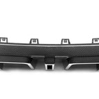 SooQoo BMW X6 G06 Rear Diffuser W/Brake Light In Gloss Carbon Fibre