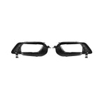 SooQoo BMW G05 X5 Exhaust Trims In Gloss Carbon Fibre