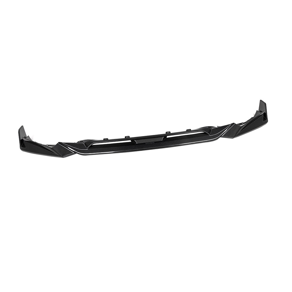 SooQoo BMW G05 X5 LCI Front Splitter In Gloss Carbon Fibre