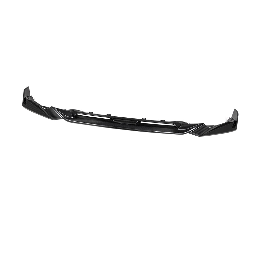SooQoo BMW G05 X5 LCI Front Splitter In Gloss Carbon Fibre