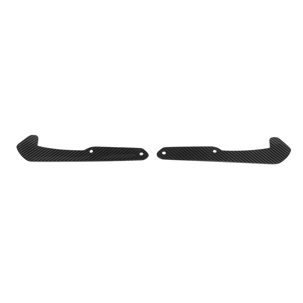 SooQoo BMW G80 M3 Front Mud Flaps In Gloss Carbon Fibre